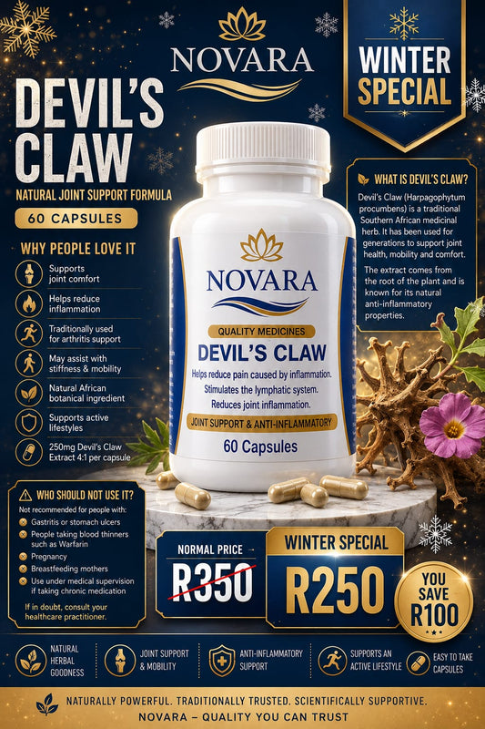 Novara Devil's Claw Capsules – 60 Capsules