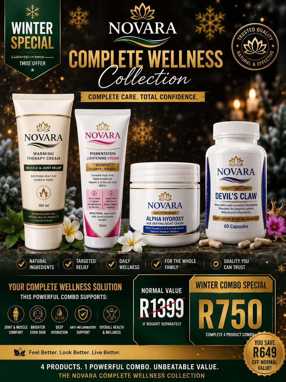 Novara Complete Wellness Collection – Winter Special